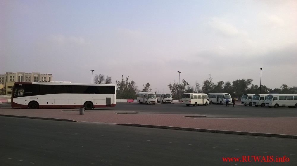 Ruwais Internal Bus - Parking