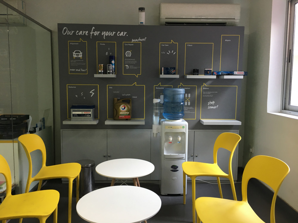 Ruwais Garage Waiting Area