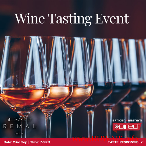 3 Wine Tasting - Remal Hotel (Sep 23, 2021)